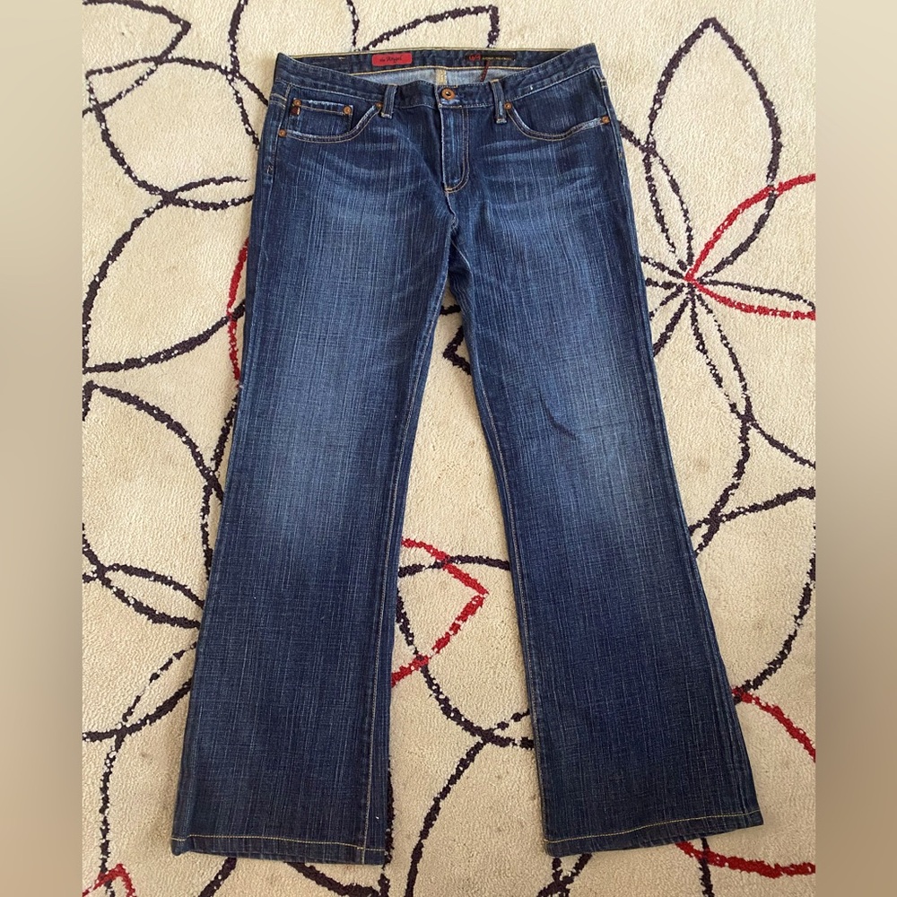 AG Blue Angel Style Boot Cut Dark Wash Jeans (32R)